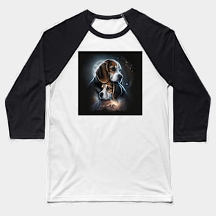 Cute Beagles Baseball T-Shirt